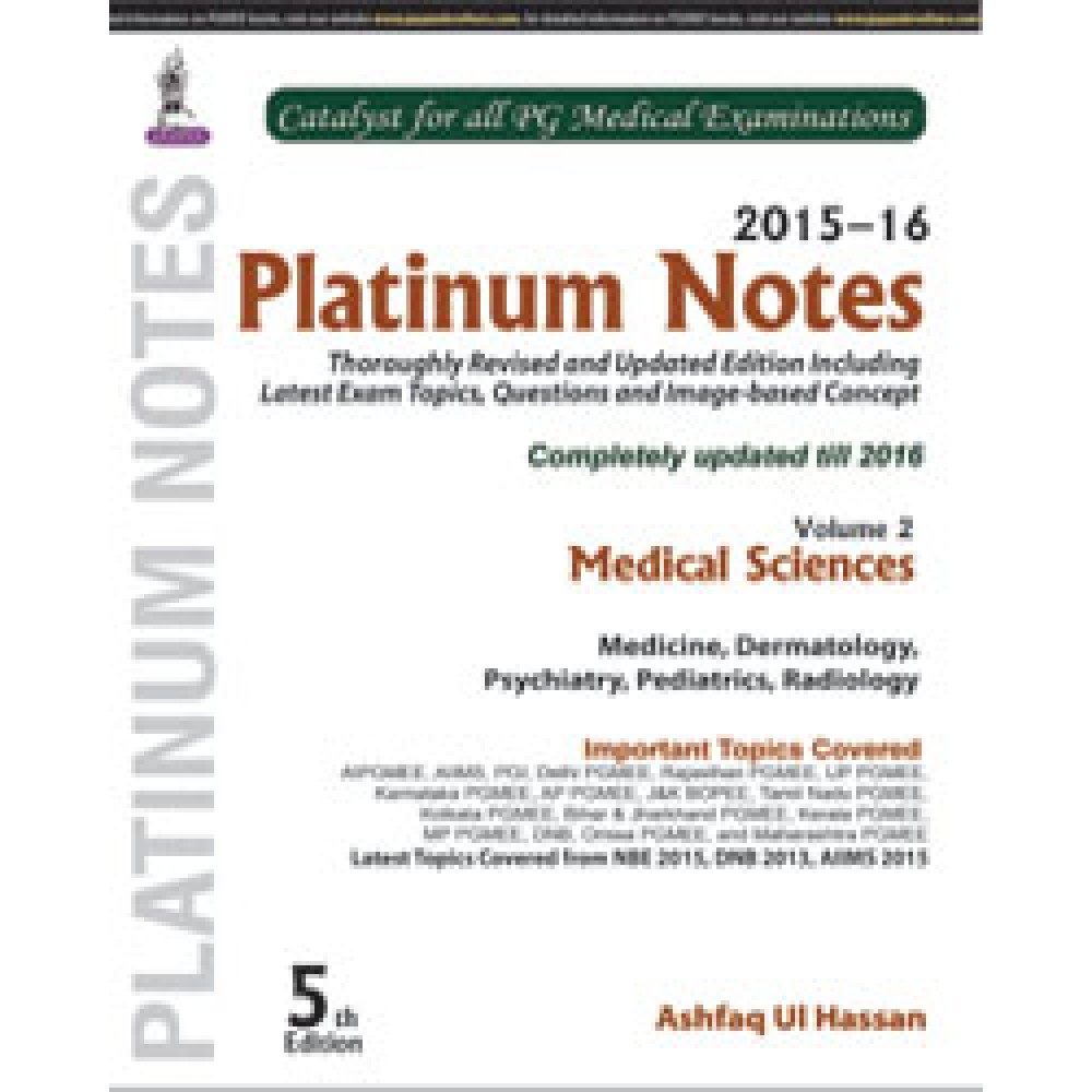 platinum notes jaypee